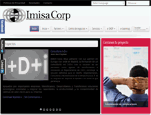 Tablet Screenshot of imisa.net